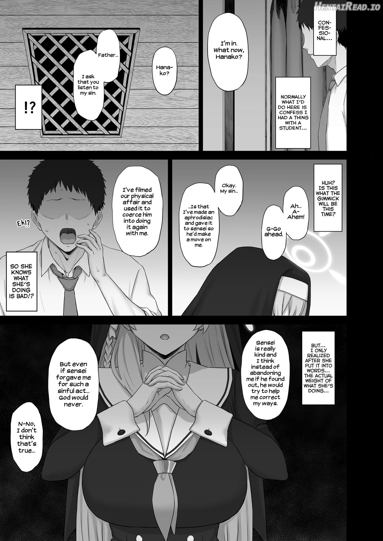 Roshutsu Shoujo to Zange Ana Chapter 1 - page 10