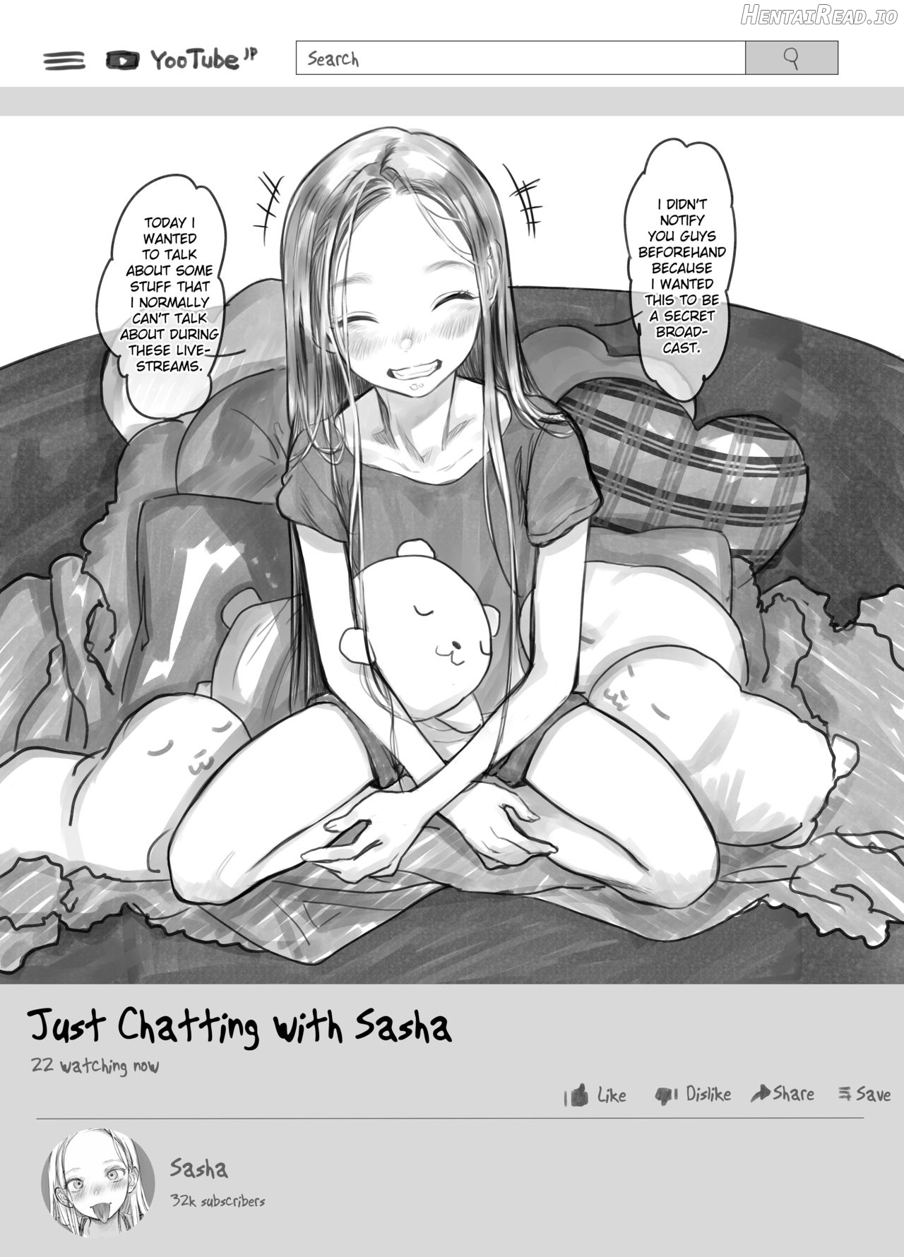 Sasha-chan no YooTube Channel Chapter 1 - page 2