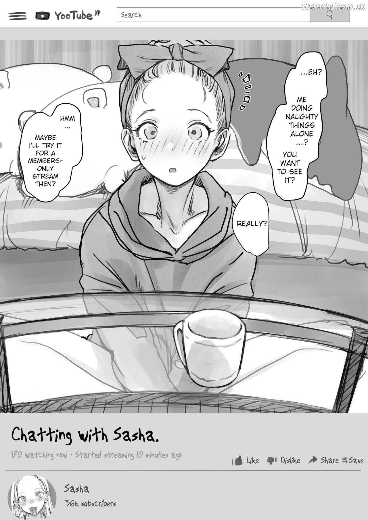 Sasha-chan no YooTube Channel Chapter 2 - page 25