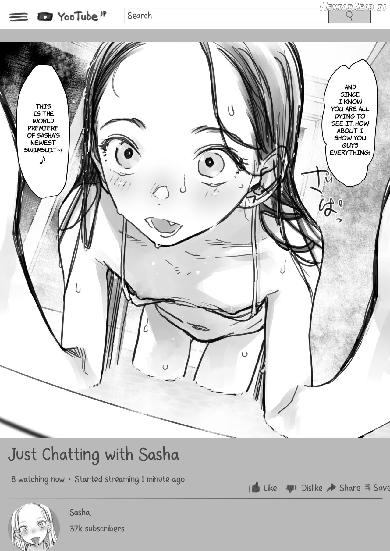 Sasha-chan no YooTube Channel Chapter 3 - page 3