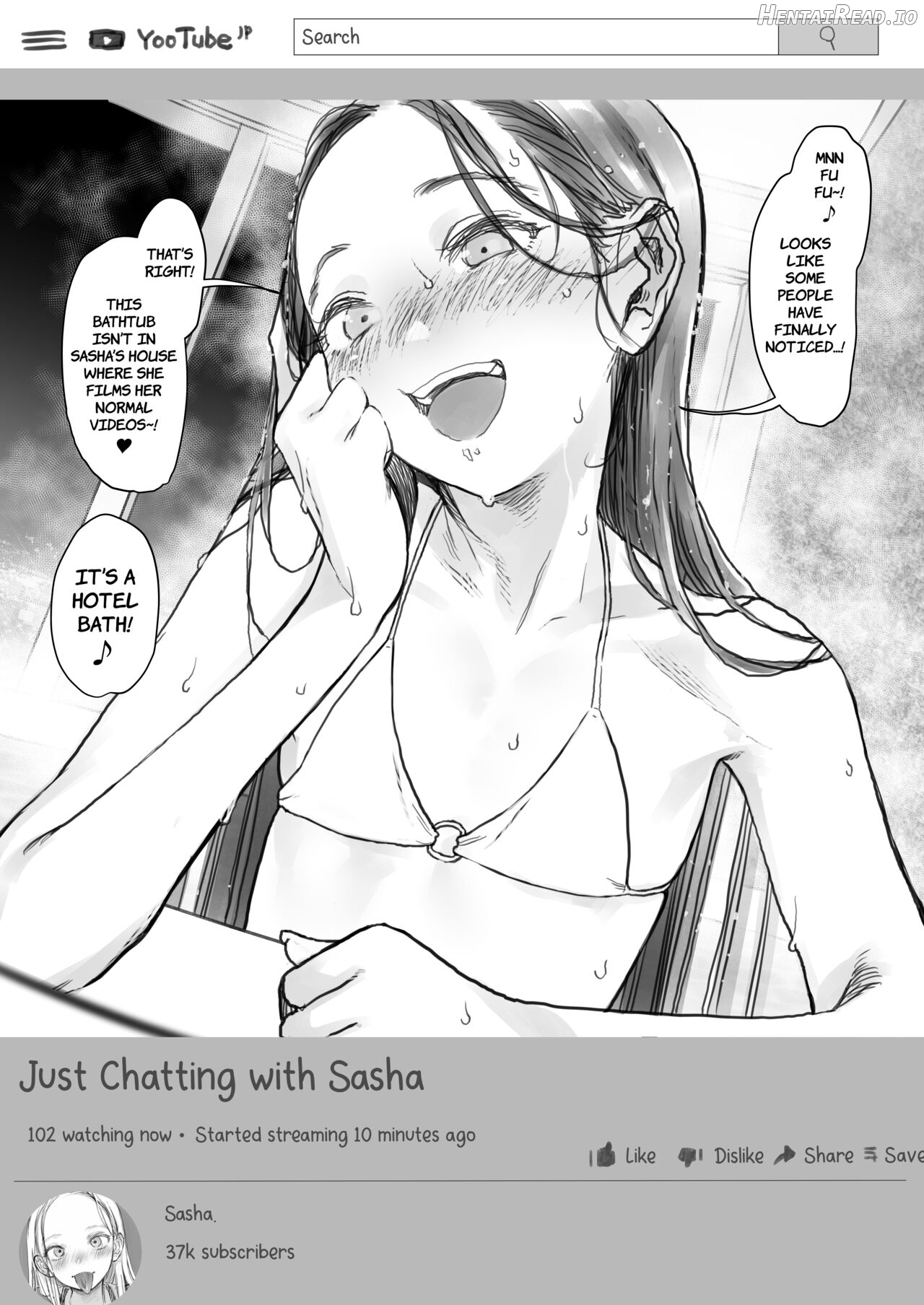 Sasha-chan no YooTube Channel Chapter 3 - page 38