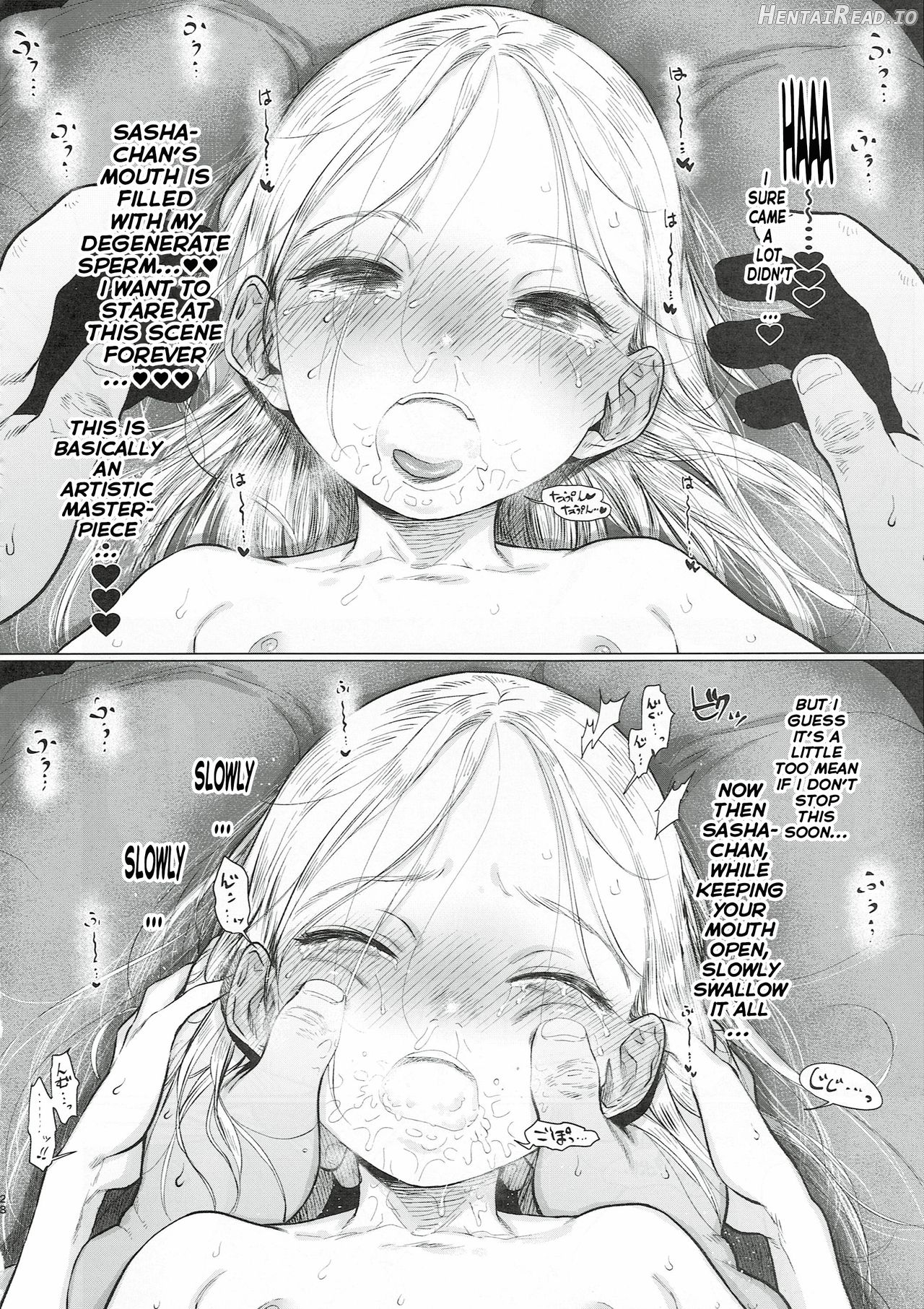 Sasha-chan to Asa kara Love Love Noumitsu Ecchi no Yatsu Chapter 1 - page 27