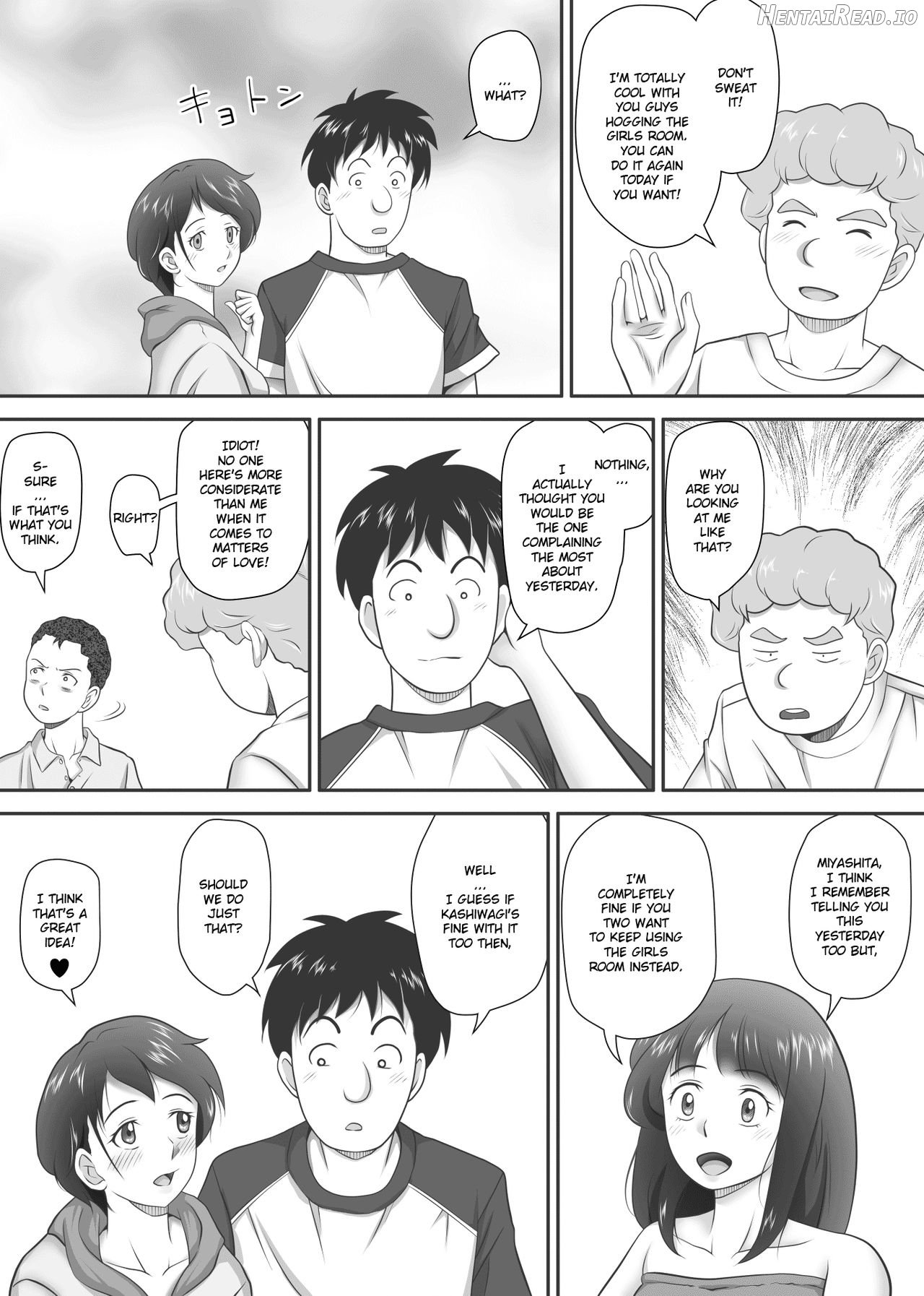 Amarimono - Doutei Shojo o Sotsugyou shiteiku Doukyuusei-tachi - Chapter 1 - page 107