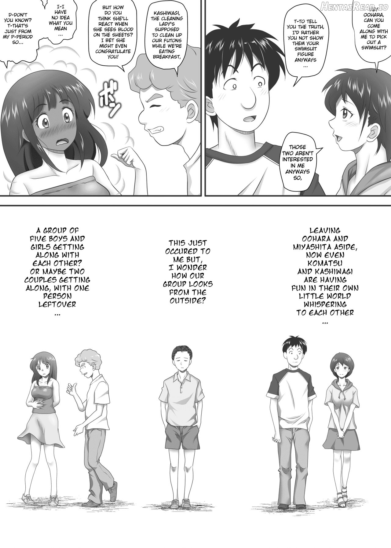 Amarimono - Doutei Shojo o Sotsugyou shiteiku Doukyuusei-tachi - Chapter 1 - page 110