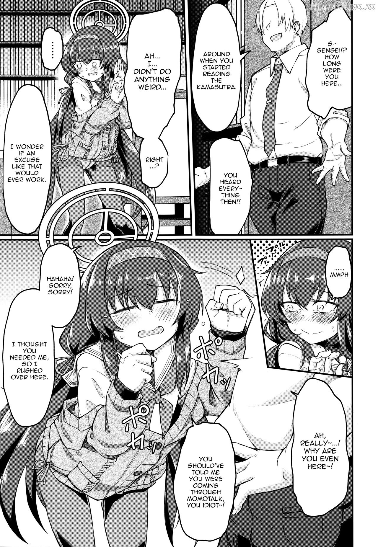 Koshokan de wa Oshizuka ni Chapter 1 - page 8