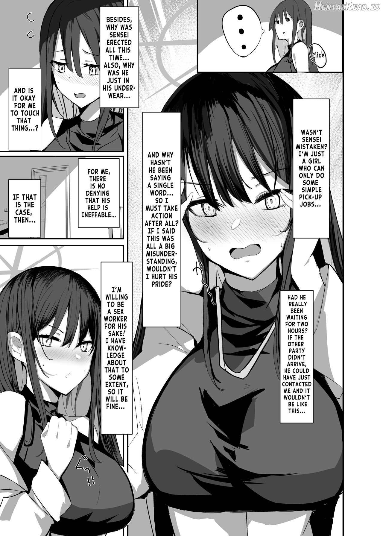 DeliHeal Yondara Saori ga Kite Sonomama Ecchi Suru Hon Chapter 1 - page 7