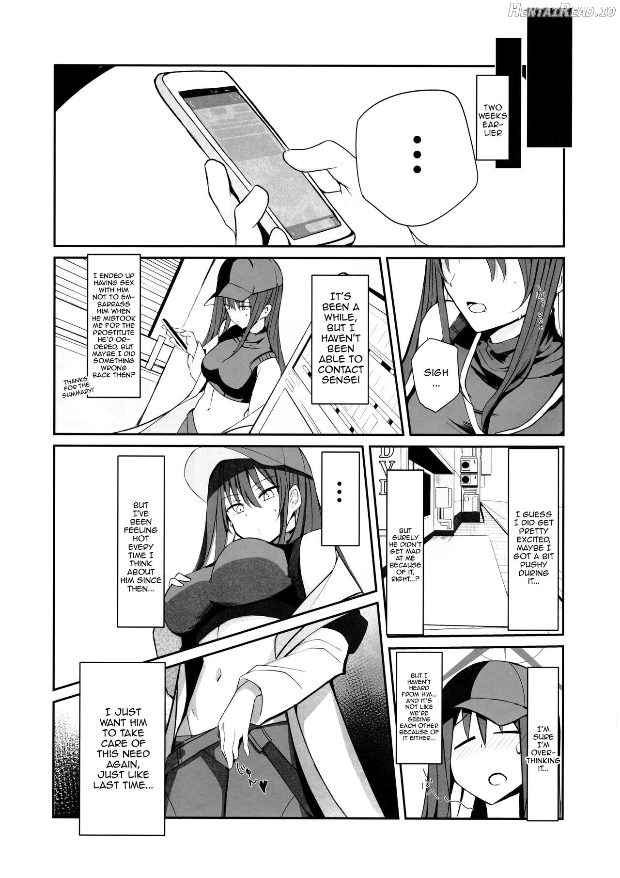 DeliHeal Yondara Saori ga Kite Sonomama Ecchi Suru Hon Chapter 2 - page 5