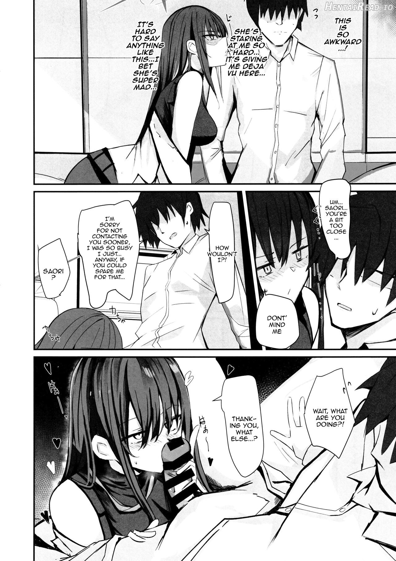 DeliHeal Yondara Saori ga Kite Sonomama Ecchi Suru Hon Chapter 2 - page 9