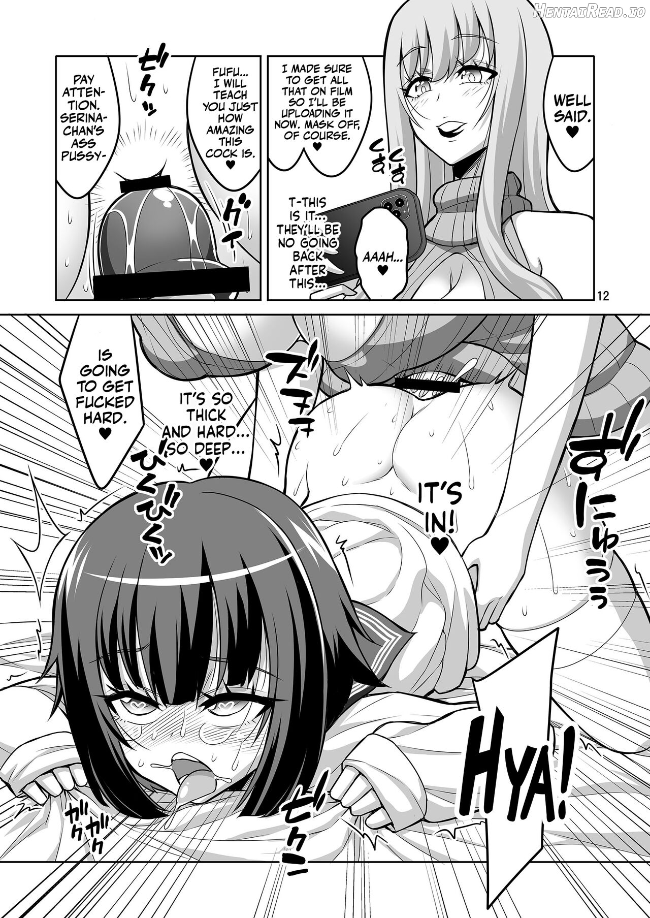 A Futanari Older Sister Turns An Underground Crossdresser Into A Perverted Masochist Chapter 1 - page 10