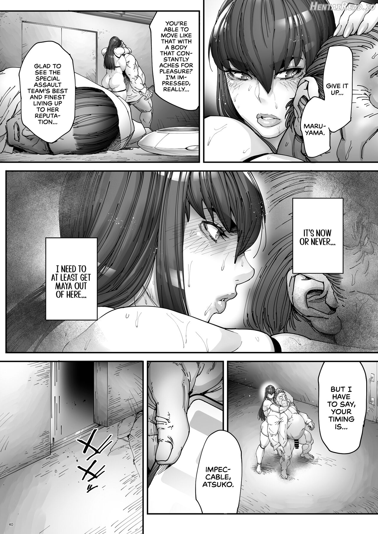 Nyuujoku no Ori ~Hitozuma Sousakan Atsuko~ Chapter 2 - page 40