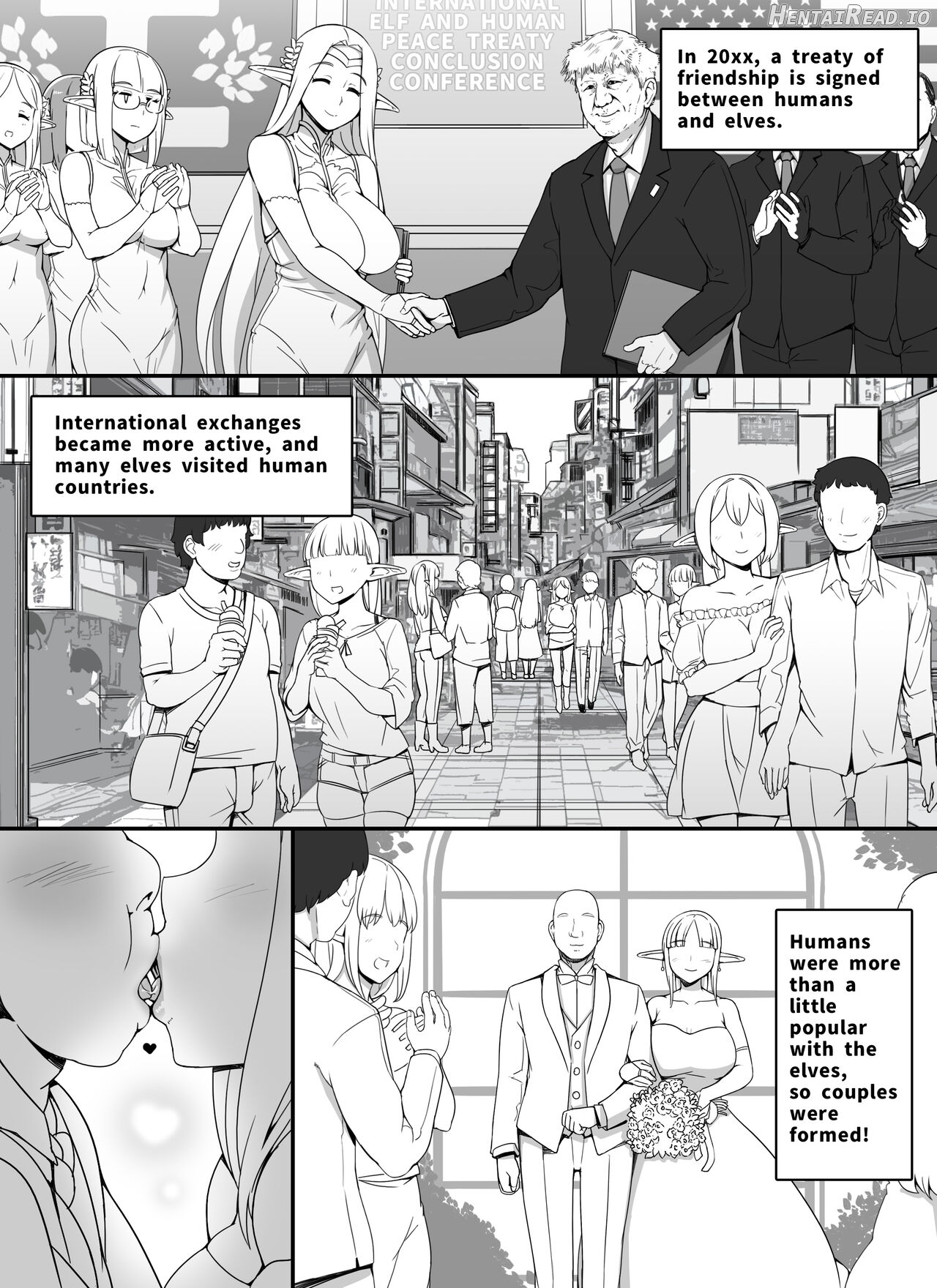 Ningen Danna Mochi Hitozuma Elf Muke Ninkatsu Salon e Youkoso Chapter 1 - page 3