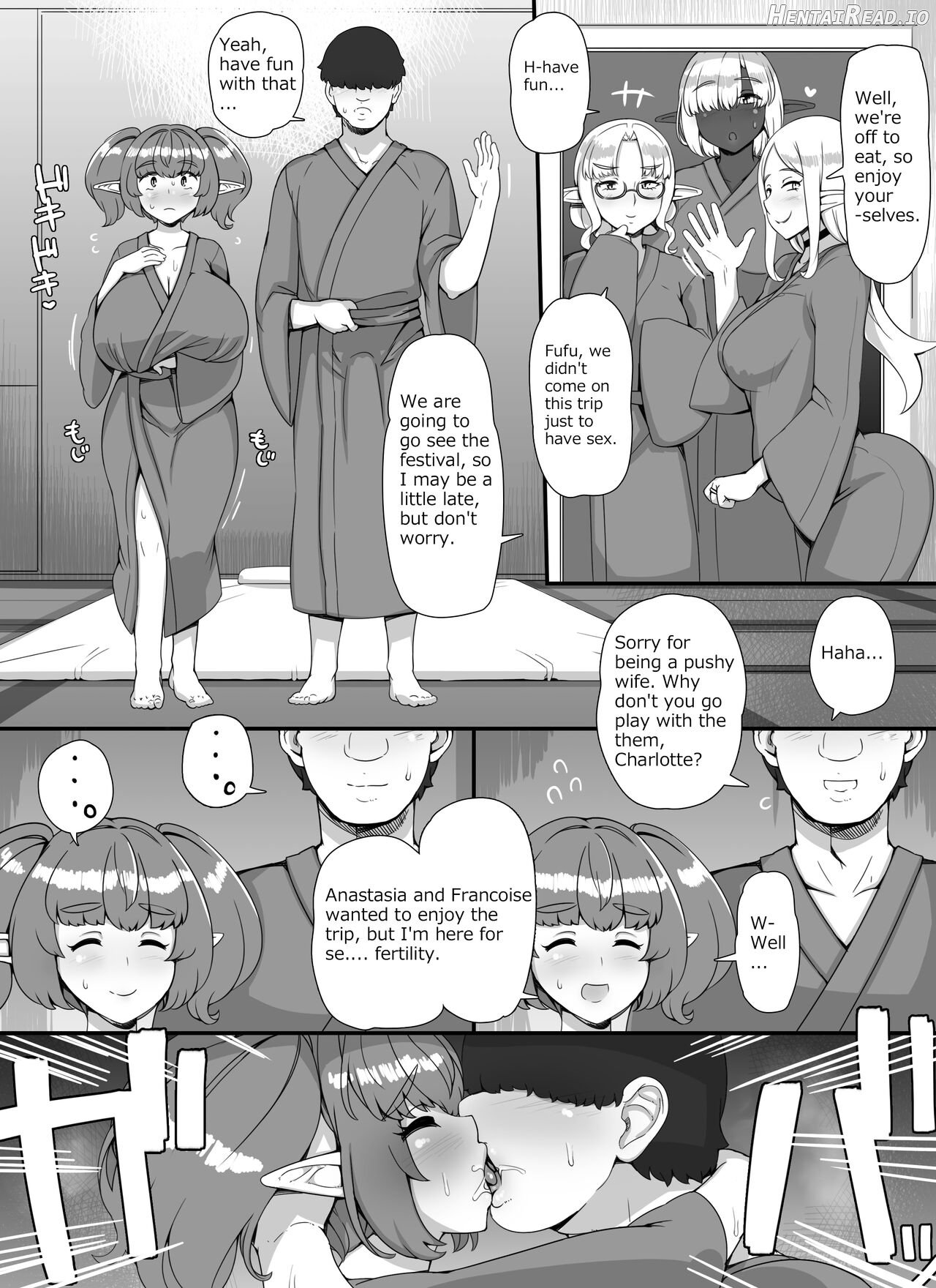 Ningen Danna Mochi Hitozuma Elf Muke Ninkatsu Salon e Youkoso Chapter 1 - page 51