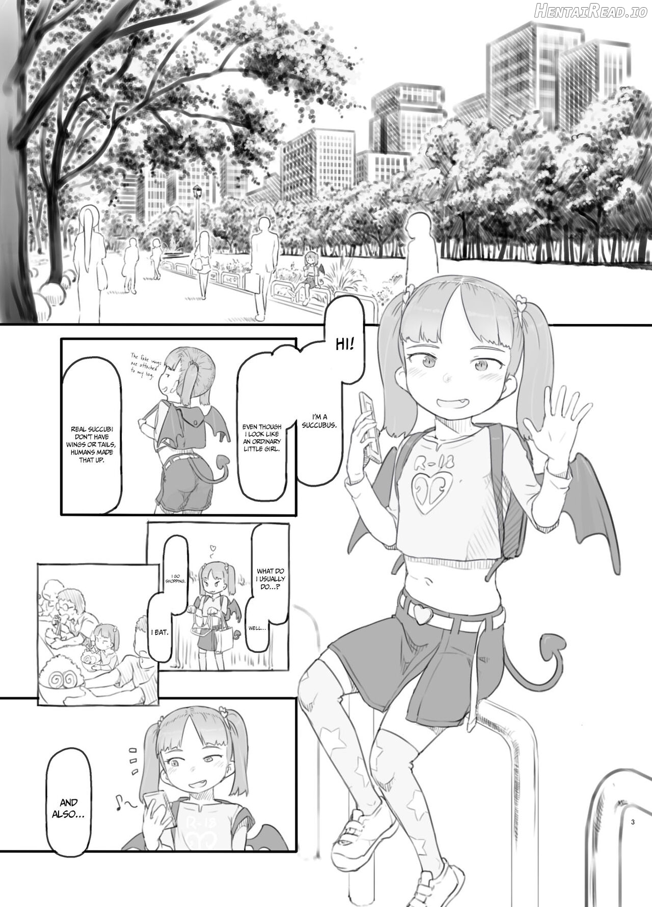 Mesugaki Succubus o Wakaraseru Chapter 1 - page 2