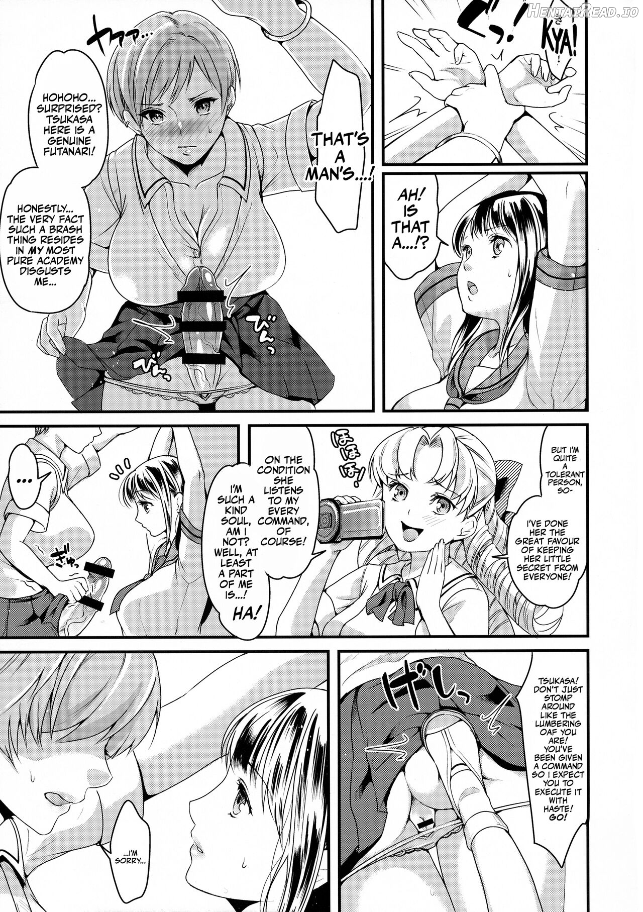 Futanari JK no Hangyaku Chapter 1 - page 8