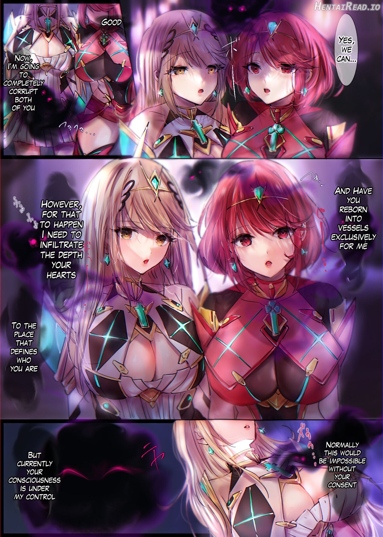 Xenoblade 2 Homura & Hikari Nottori Chapter 2 - page 2