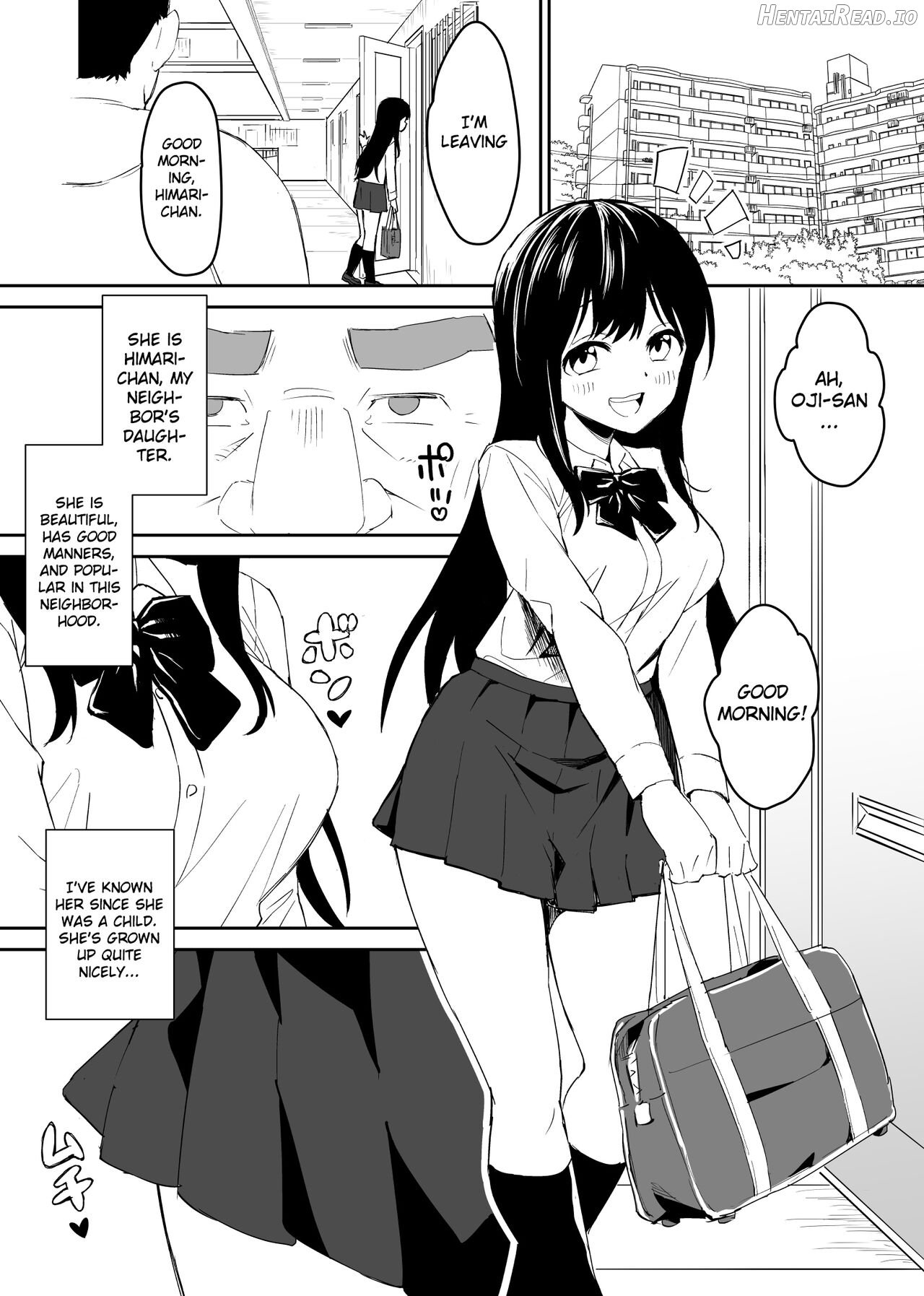 A disgusting unemployed old man (Me) was pleased when he irresponsibly creampied a beautiful JK girl's virgin pussy. Chapter 1 - page 7