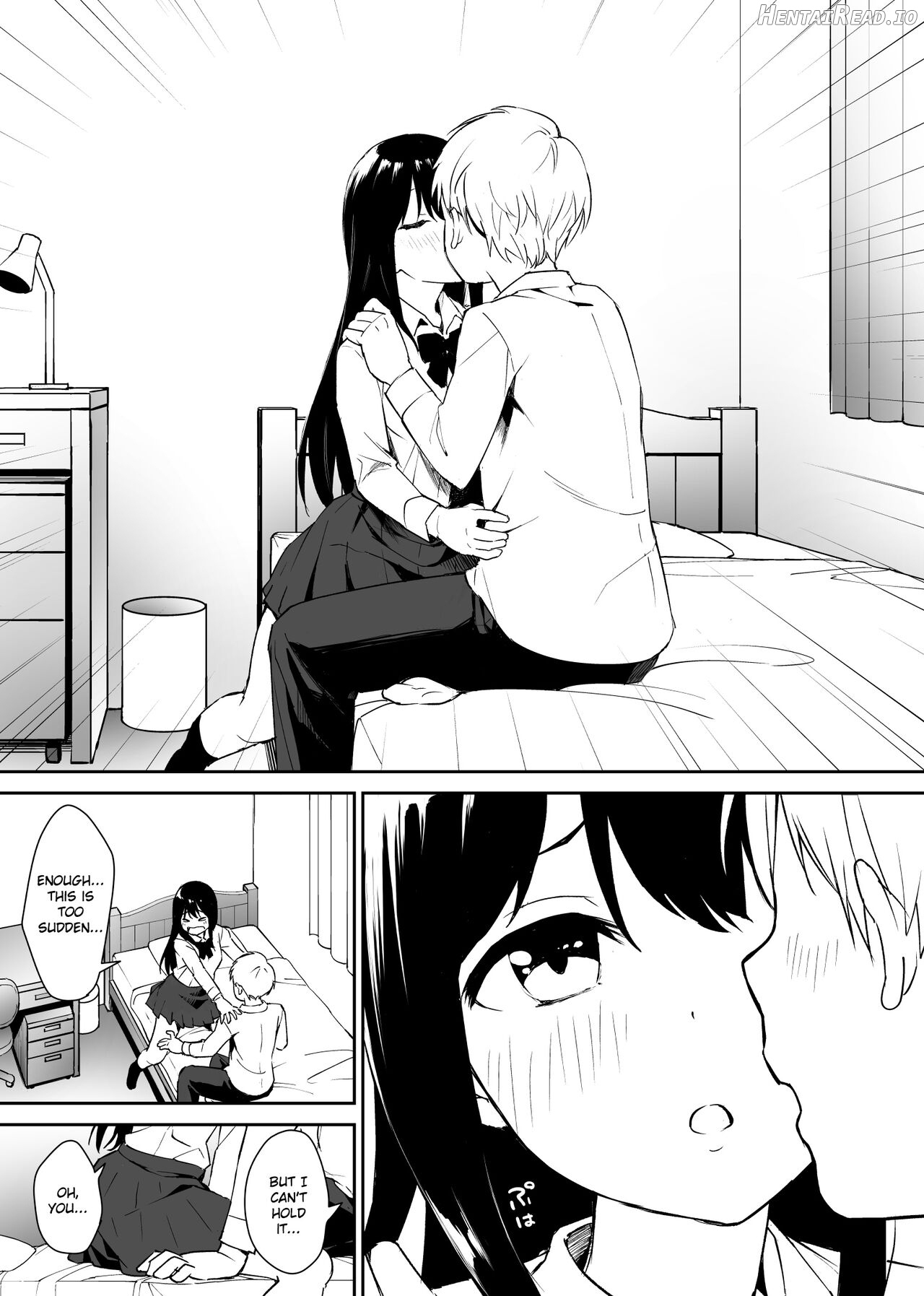 A disgusting unemployed old man (Me) was pleased when he irresponsibly creampied a beautiful JK girl's virgin pussy. Chapter 1 - page 12