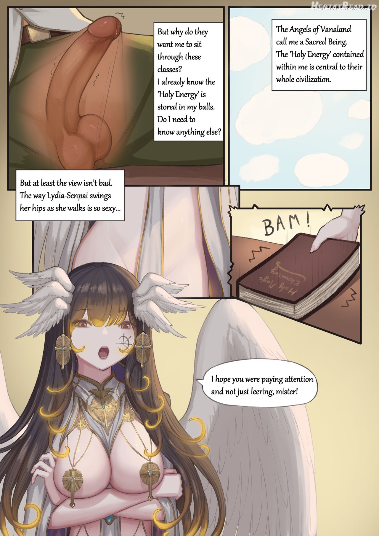 My Holy Magic Teacher Wants My Cum! Chapter 1 - page 3