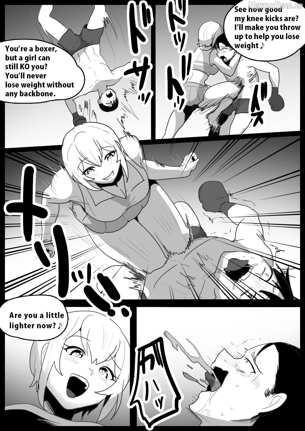 Cheerleaders Corrupt Me Into Their Masochistic Sandbag Chapter 1 - page 14