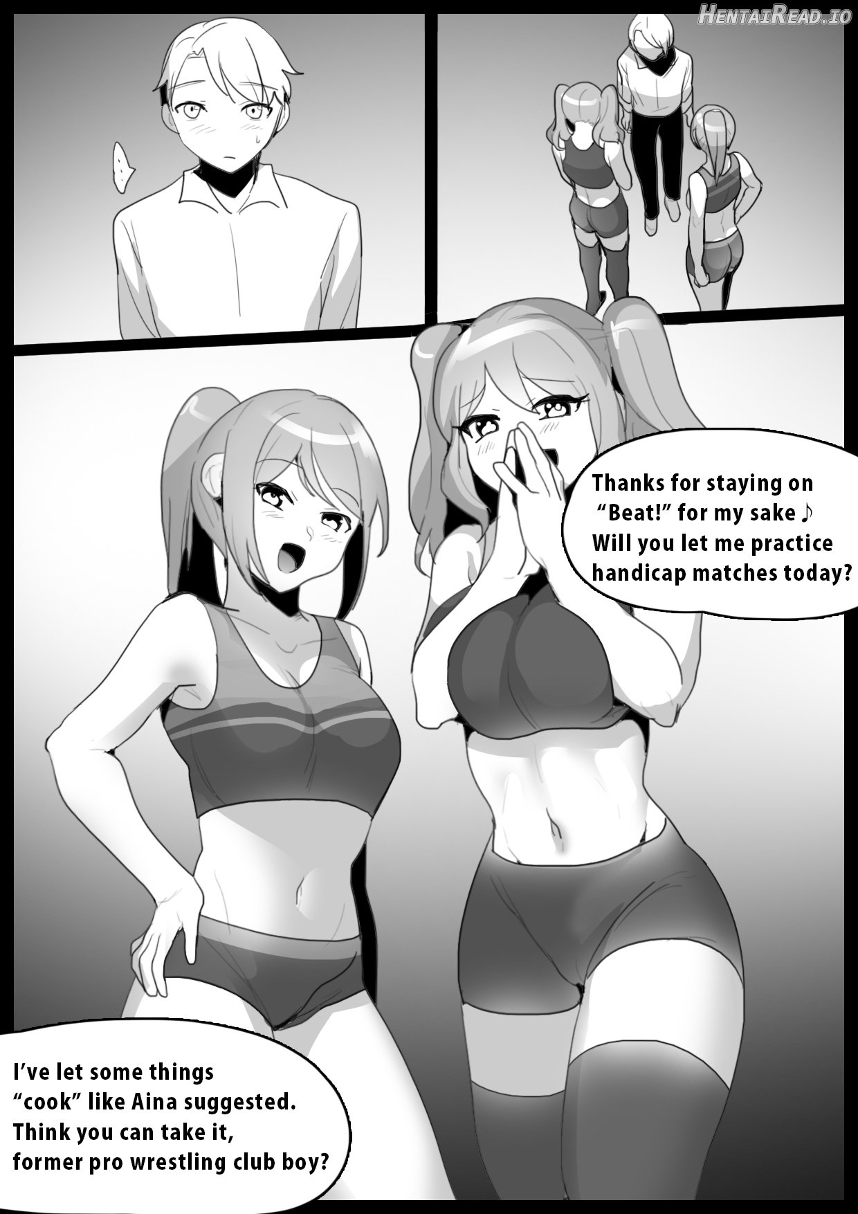 Girls Beat! -Vs Aina & Rie- Chapter 1 - page 2