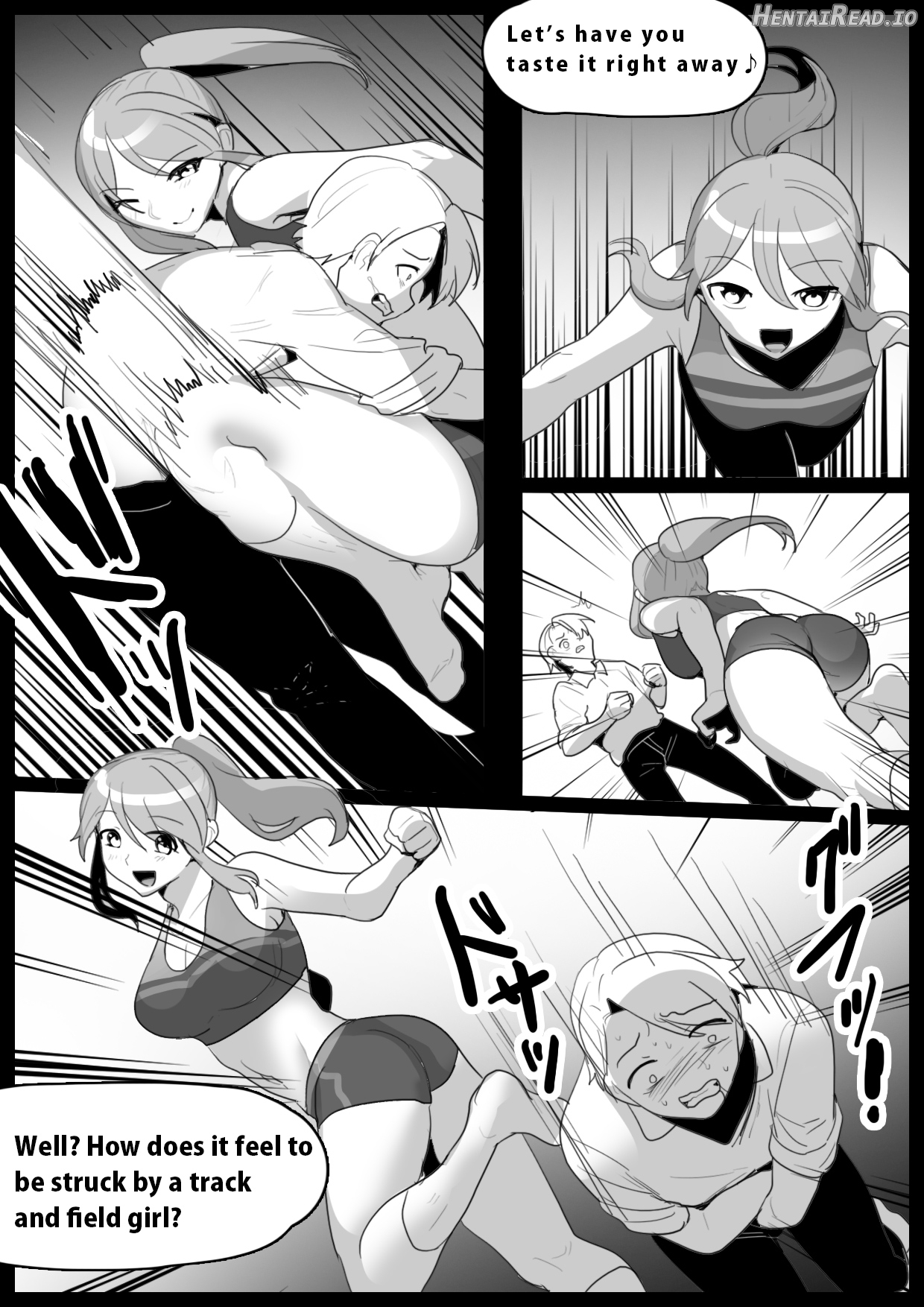 Girls Beat! -Vs Aina & Rie- Chapter 1 - page 3