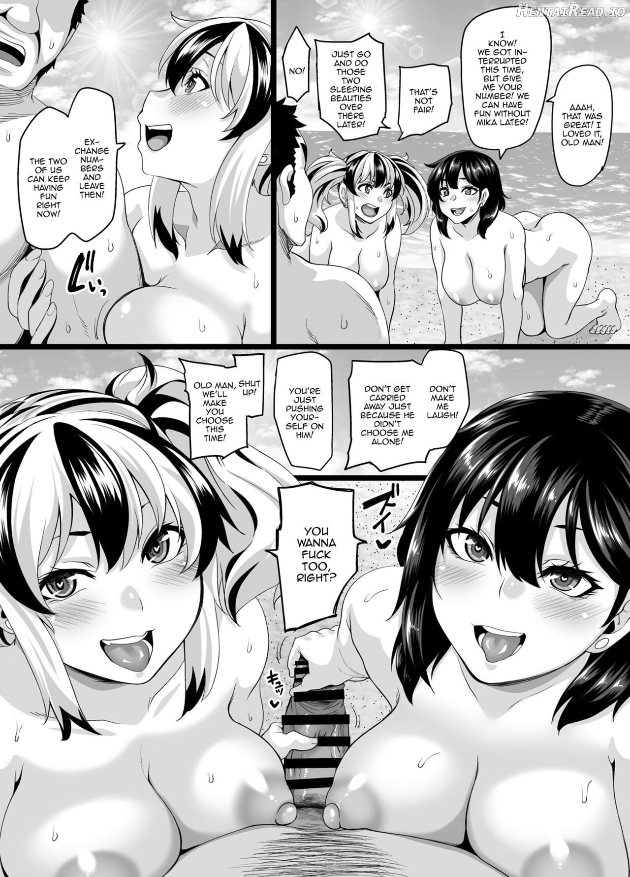 Kazoku Ryokou wa Yarimoku Beach de Sex Zanmai ~Onee-chan Hen~ Chapter 2 - page 101