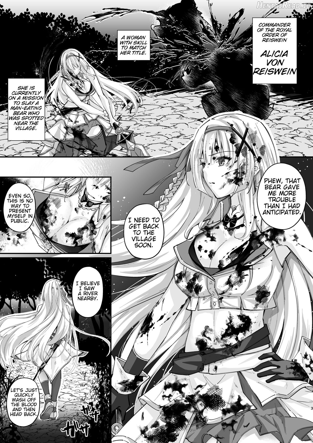 Parasite Rubber -Kuro Rubber Shokushufuku ni Kisei sareta Himekishi Monogatari- Chapter 1 - page 2