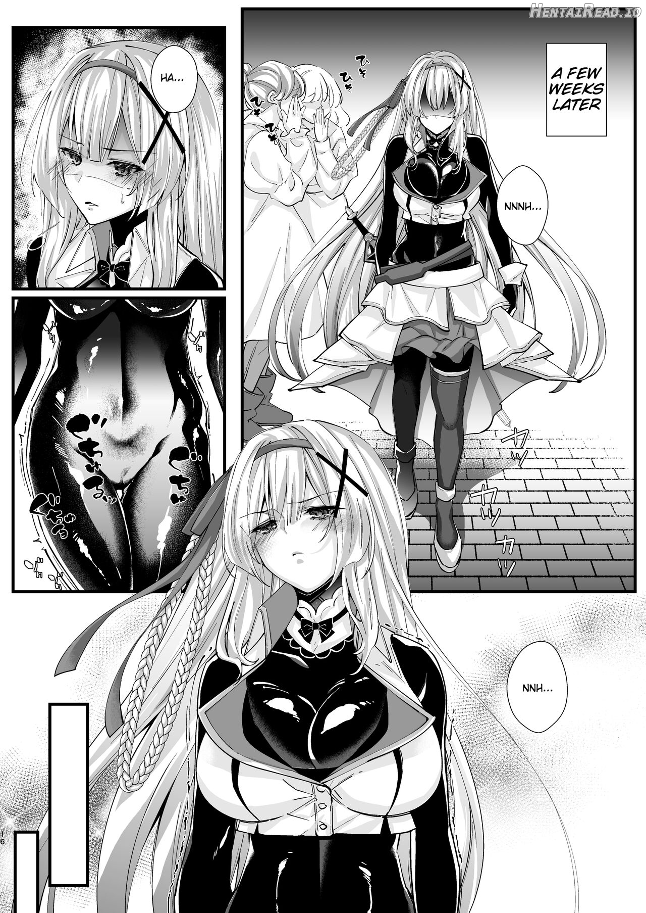 Parasite Rubber -Kuro Rubber Shokushufuku ni Kisei sareta Himekishi Monogatari- Chapter 1 - page 15