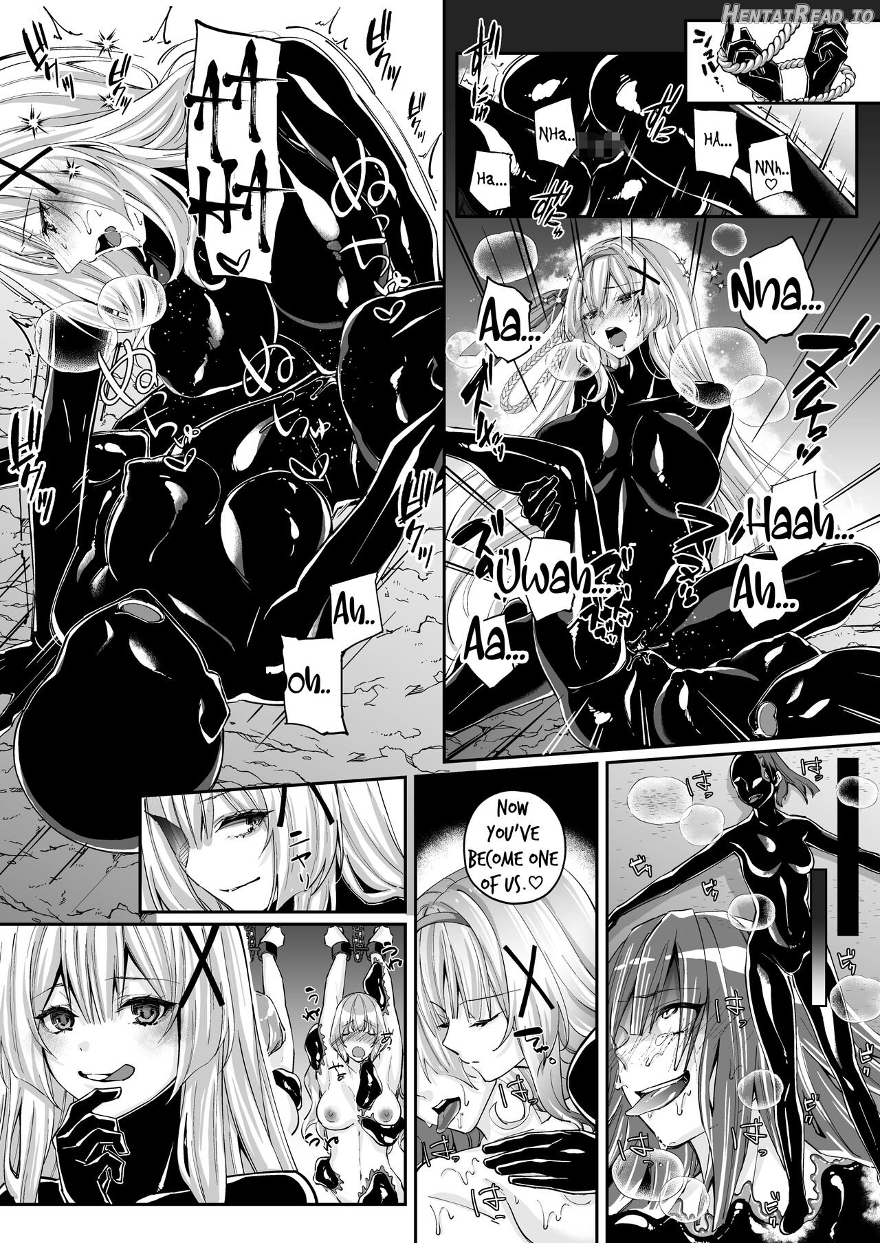 Parasite Rubber -Kuro Rubber Shokushufuku ni Kisei sareta Himekishi Monogatari- Chapter 1 - page 30