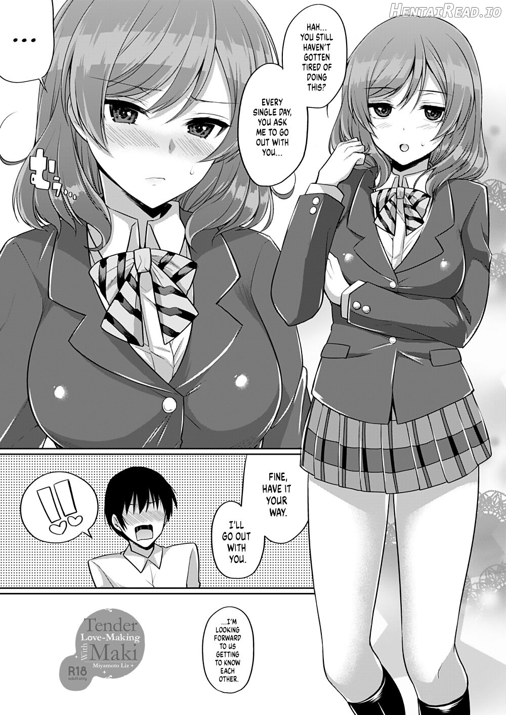 Maki to Icha Love Ecchi Chapter 1 - page 2