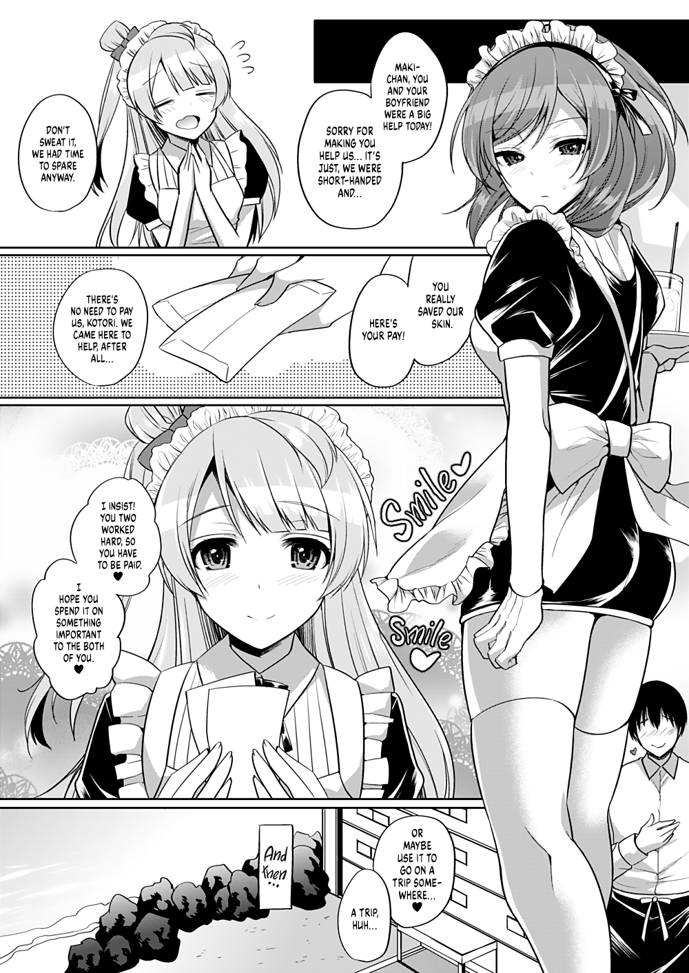 Maki to Icha Love Ecchi Chapter 1 - page 8