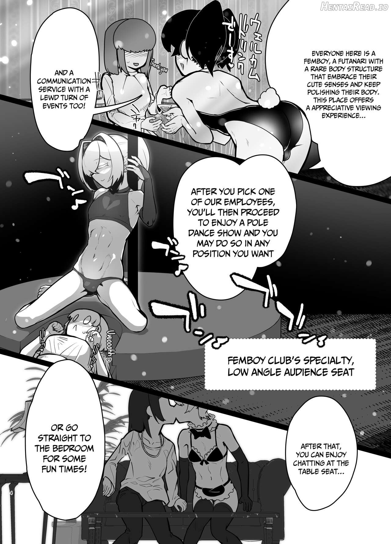 Futanari no Machi no Femboy Club Chapter 1 - page 3