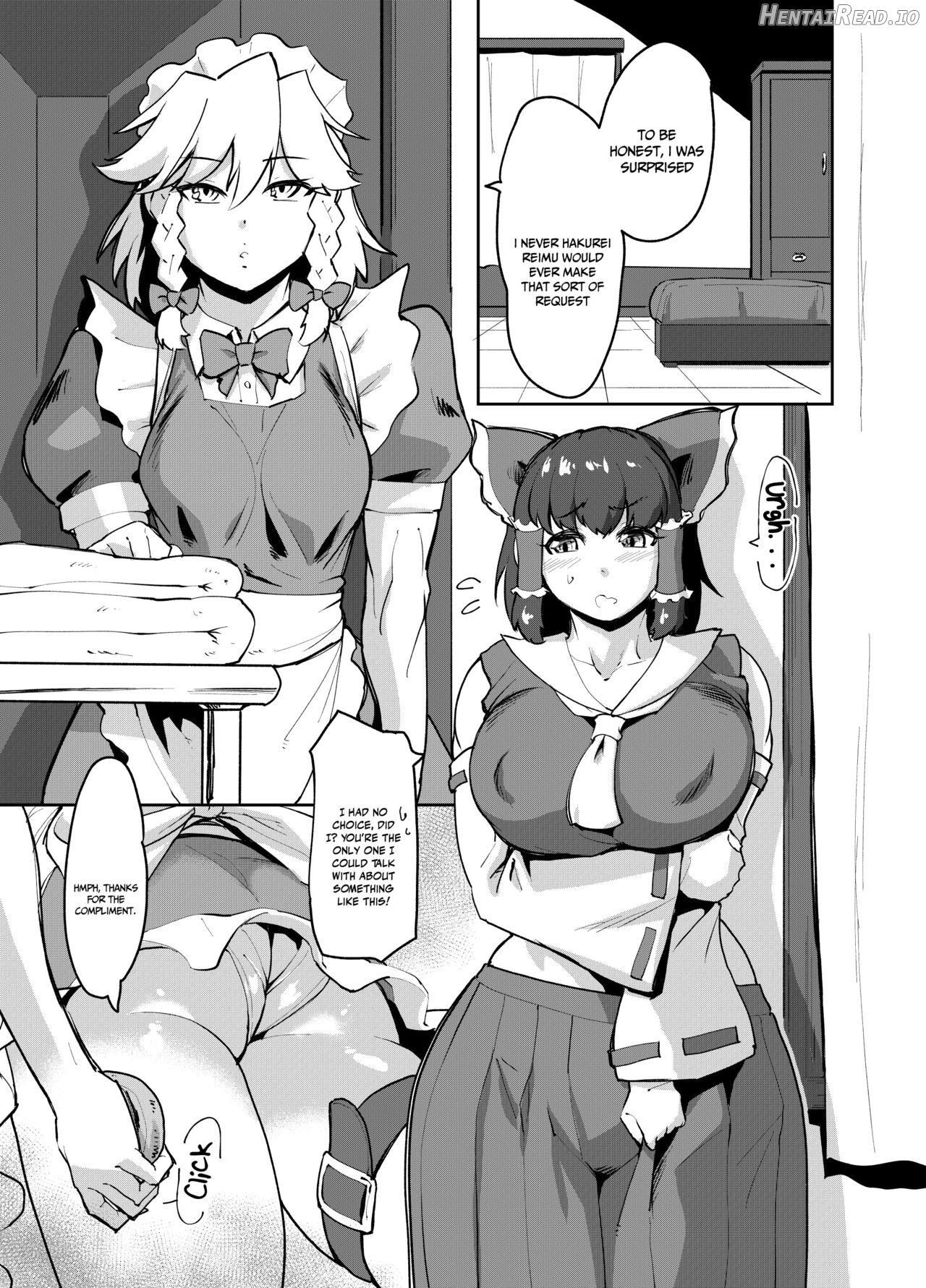 Reimu to Sakuya no Naisho Chapter 1 - page 2