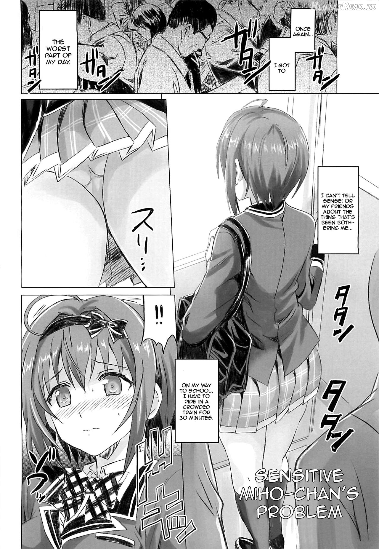 Binkan Sugiru Miho-chan no Yuuutsu Chapter 1 - page 2