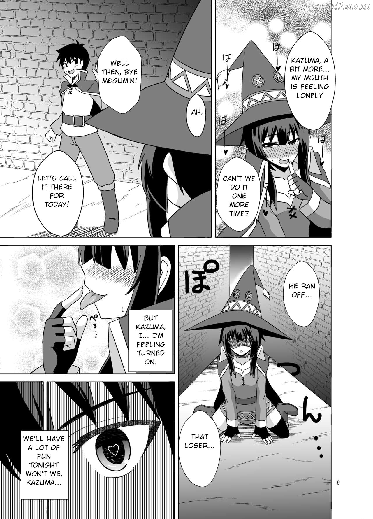 Megumin ga Okuchi de Nukinuki shite kureru Hon Chapter 1 - page 8