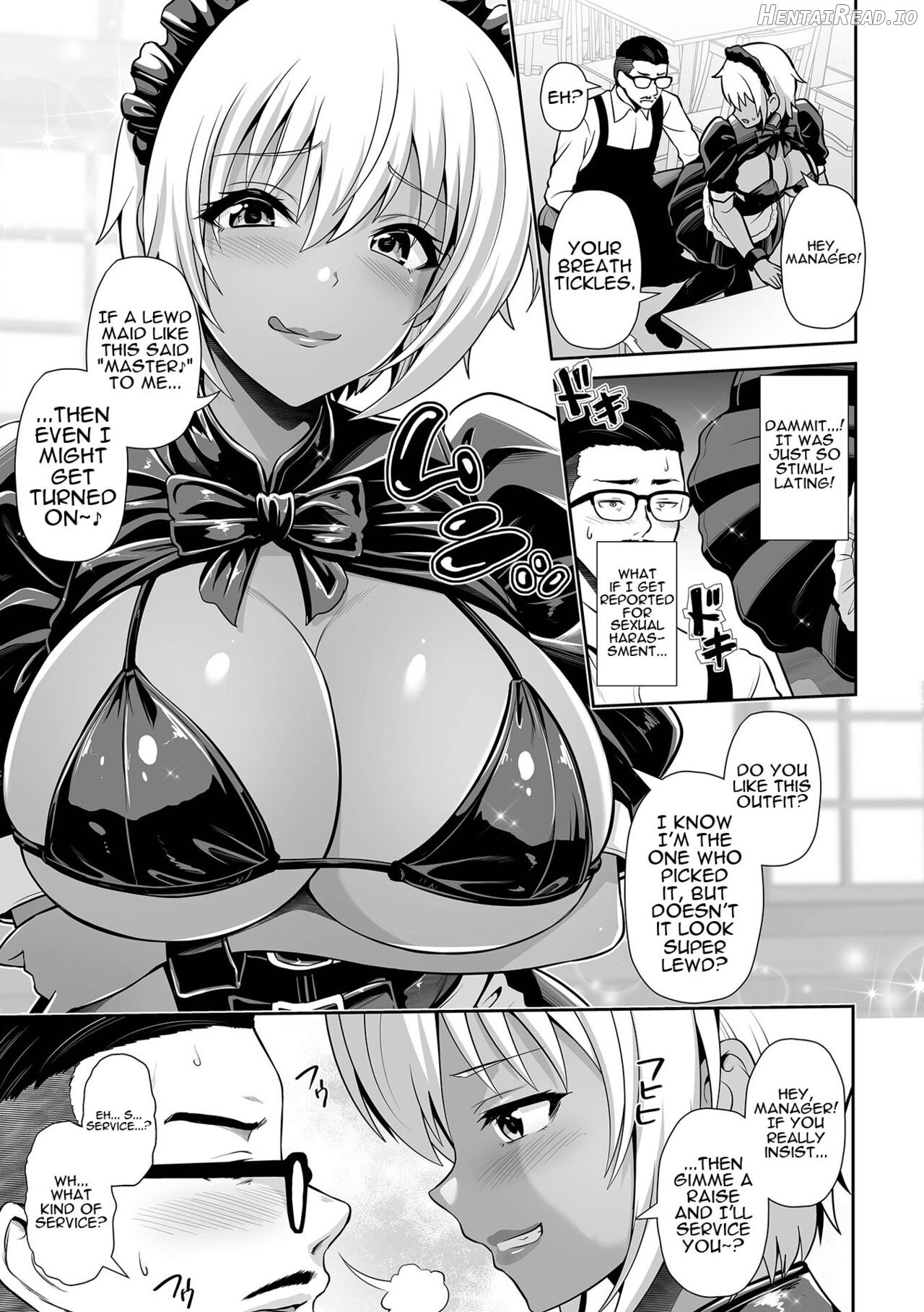 Kuro Gyaru Maid ga Gohoshi Shichau zo ♪ Chapter 1 - page 5