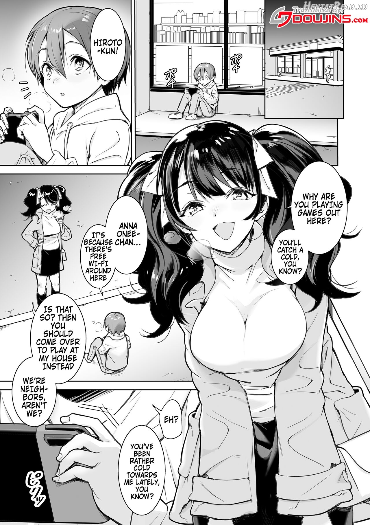 Osananajimi no Onee-chan ni Sasowarechau Hanashi Chapter 1 - page 2