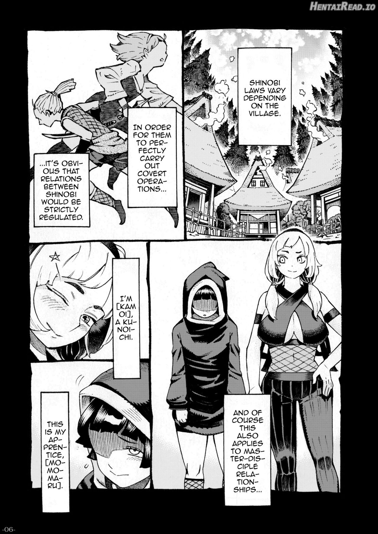 Kunoichi wa Deshi to Oshinobi de Chapter 1 - page 4