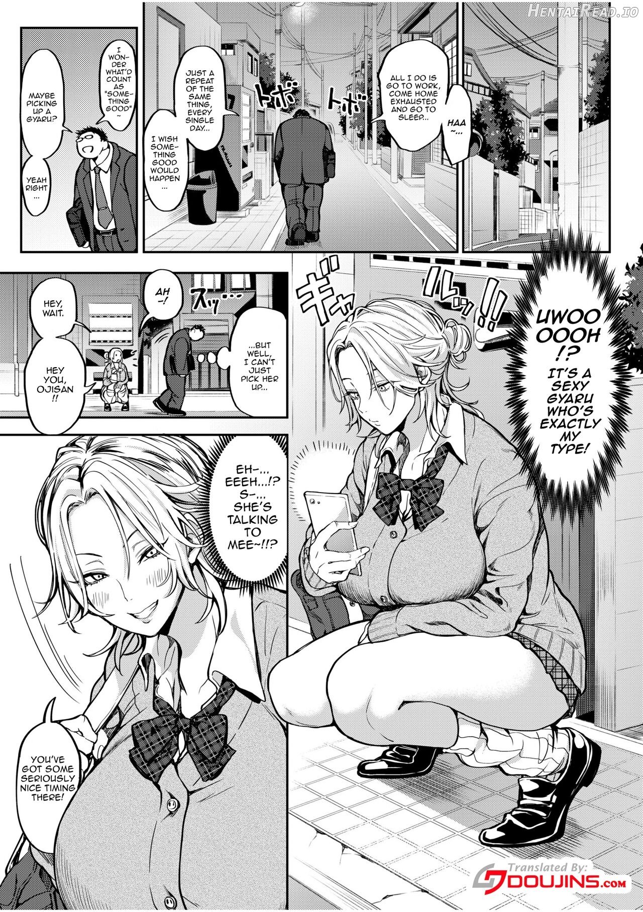 Oji-san, Tada de Namahame Ii yo... ~Iede Gal no Oshikake SEX~ Chapter 1 - page 2