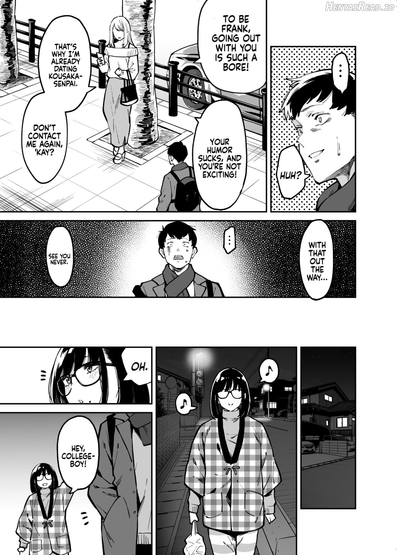 Otonari no Darashina Onee-san ni Nagusamerareru Hanashi Chapter 1 - page 4