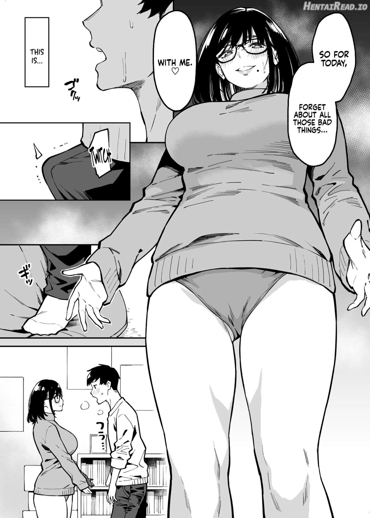 Otonari no Darashina Onee-san ni Nagusamerareru Hanashi Chapter 1 - page 12