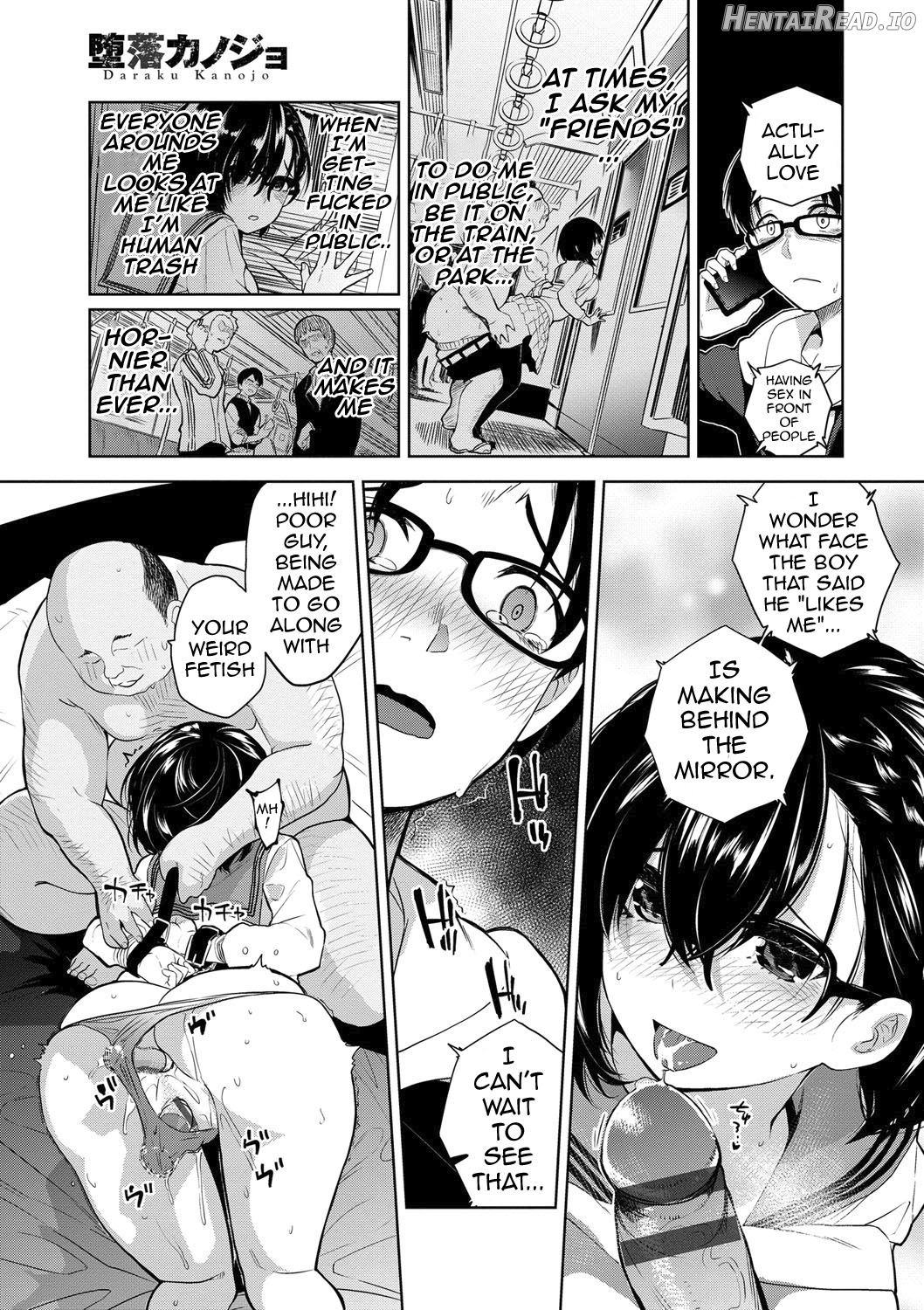 Daraku Kanojo Chapter 1 - page 178