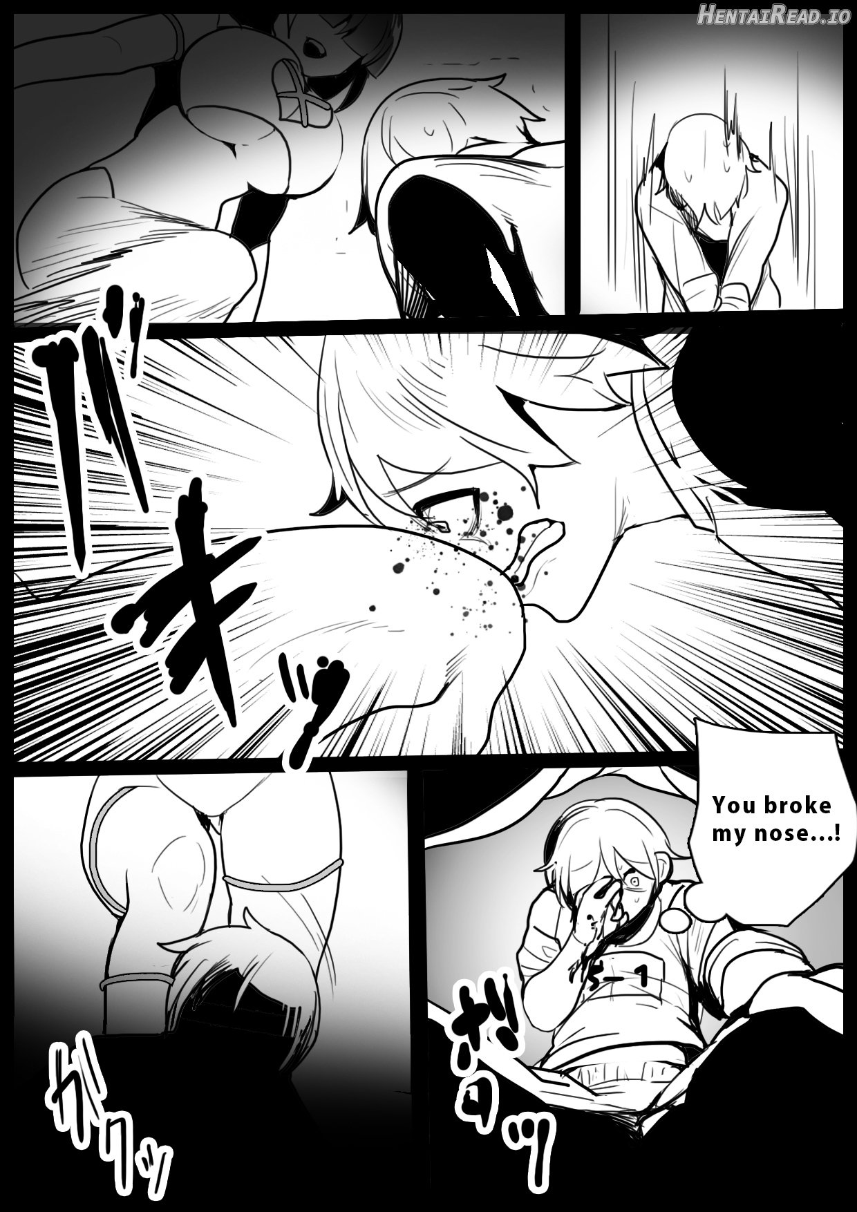 Girls Beat! Plus - Ayu vs Hinano Chapter 1 - page 7