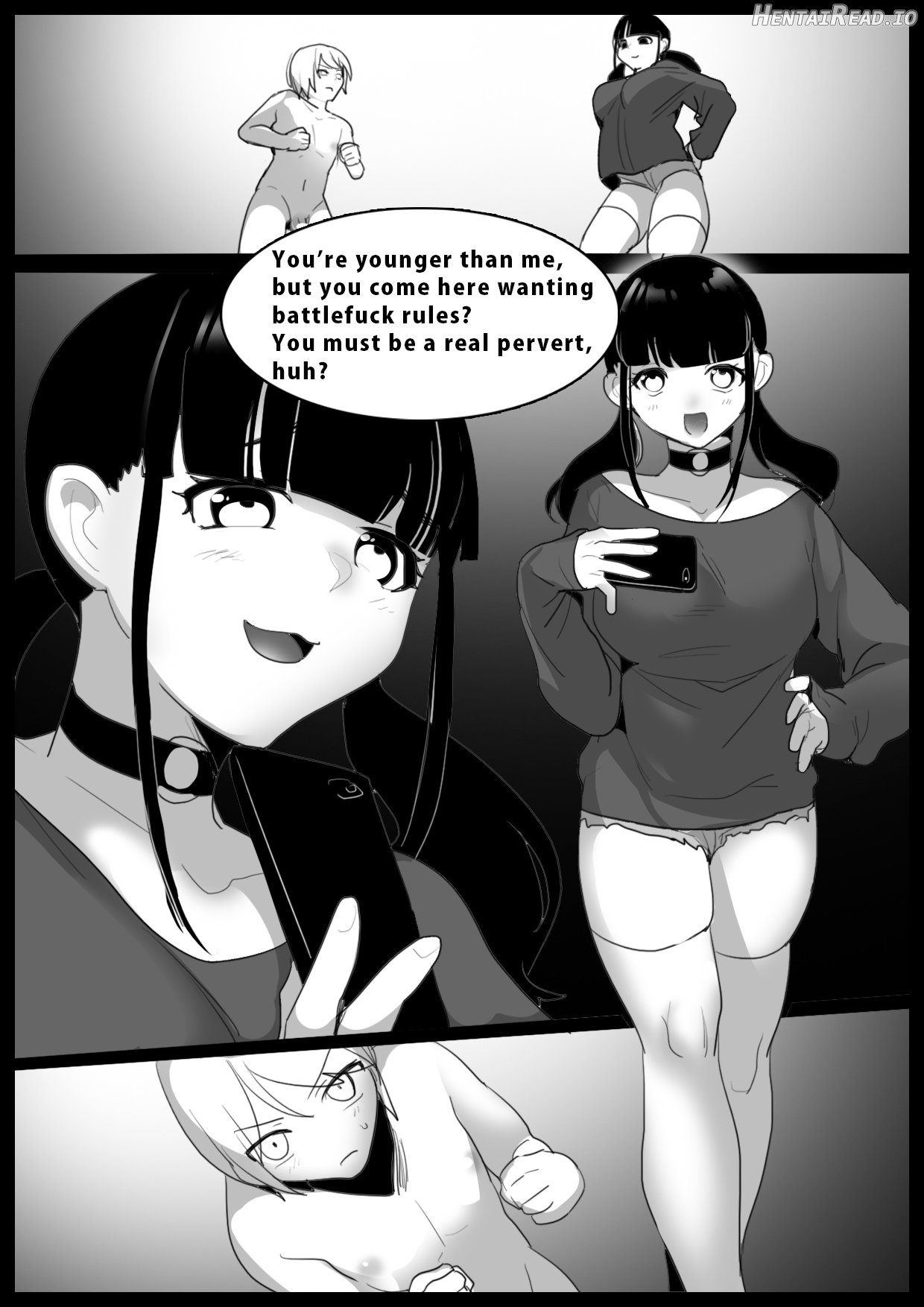 Girls Beat! Plus - Ayu vs Hinano Chapter 10 - page 1