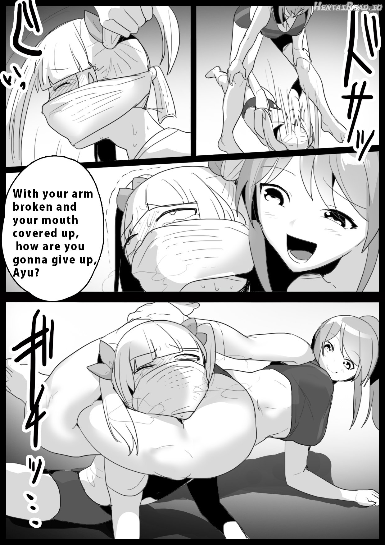 Girls Beat! Plus - Ayu vs Hinano Chapter 11 - page 17