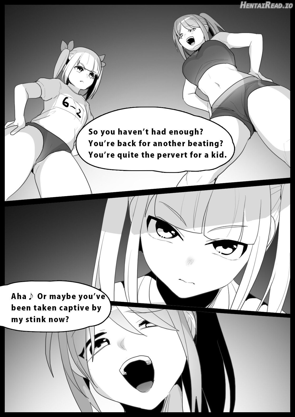 Girls Beat! Plus - Ayu vs Hinano Chapter 12 - page 2