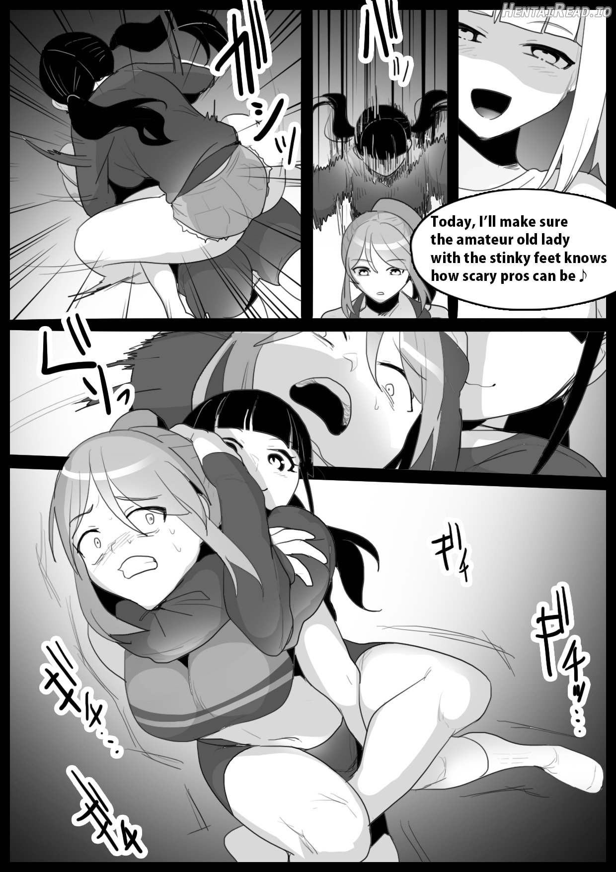 Girls Beat! Plus - Ayu vs Hinano Chapter 12 - page 3