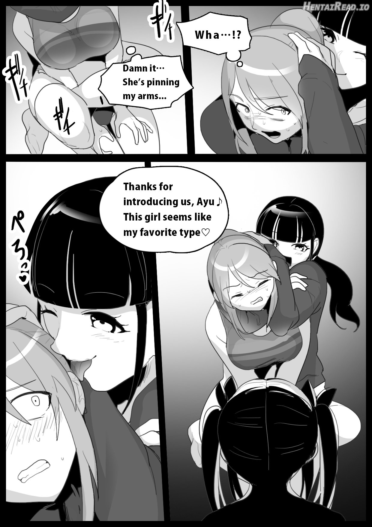 Girls Beat! Plus - Ayu vs Hinano Chapter 12 - page 4