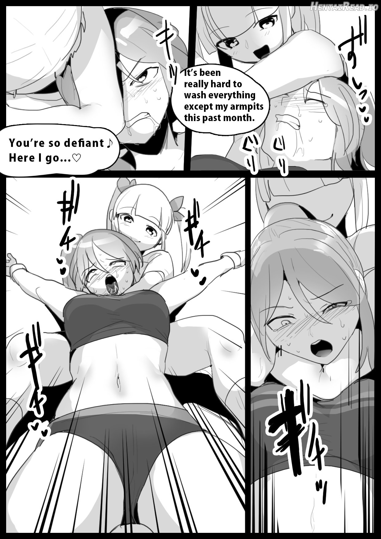 Girls Beat! Plus - Ayu vs Hinano Chapter 12 - page 12