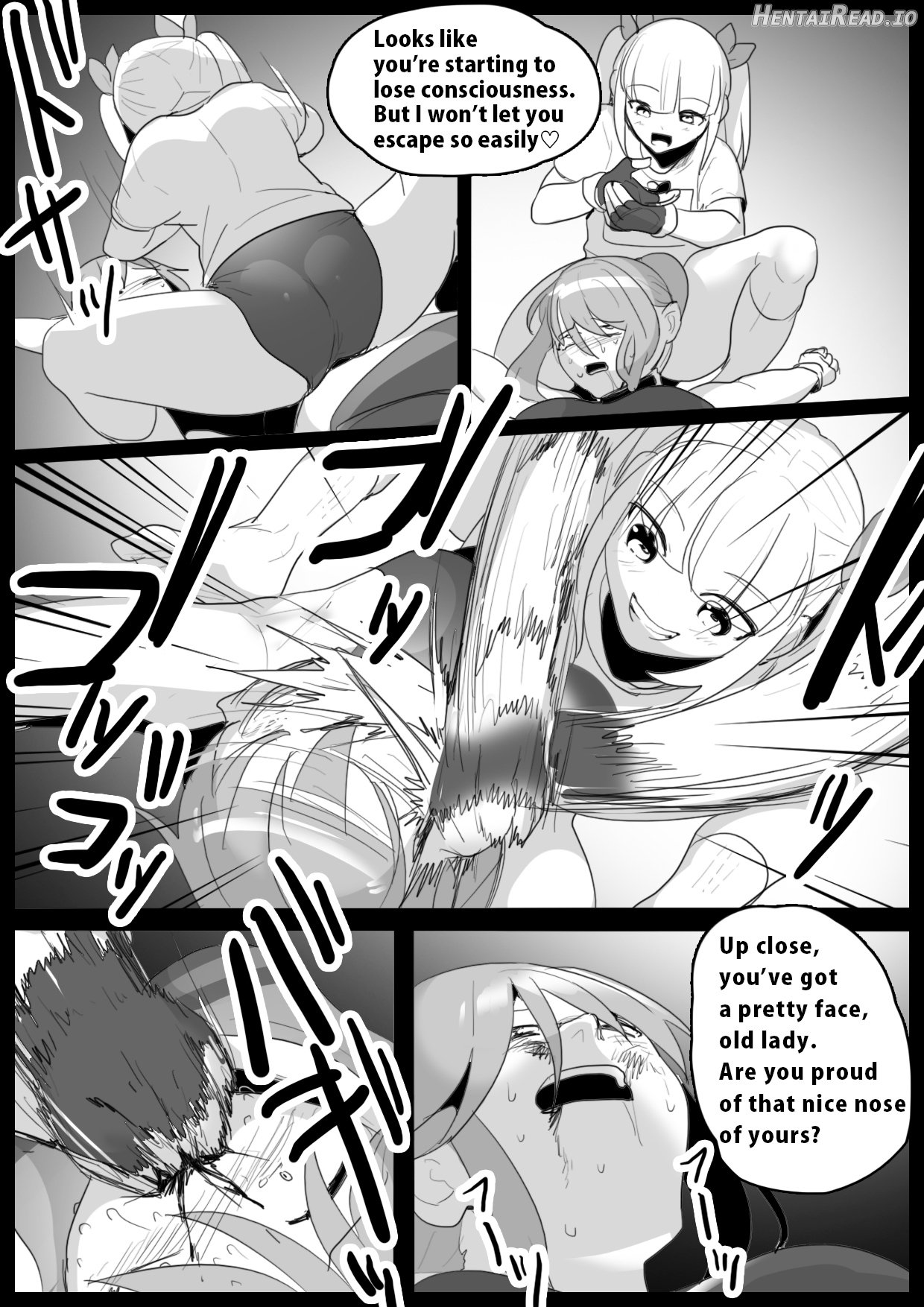 Girls Beat! Plus - Ayu vs Hinano Chapter 12 - page 14